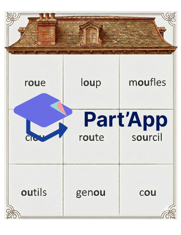 Maison de mots: le son «ou»_2