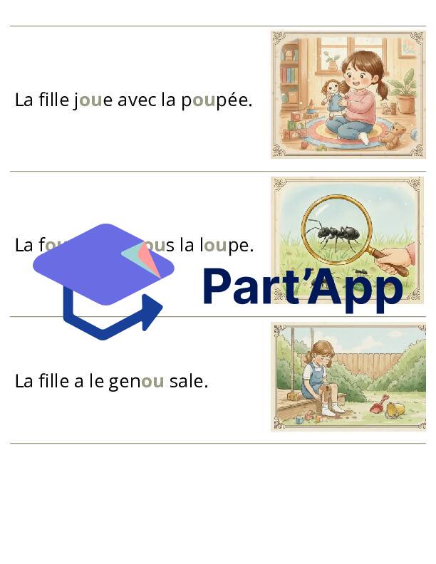 Maison de mots: le son «ou»_7
