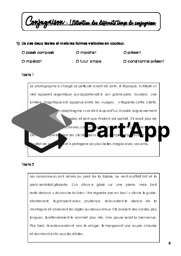 Français 7P - Dossier module 7 exercices_70