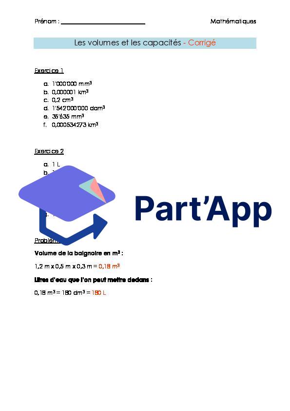 Maths 7H-8H - Les volumes et les capacités (fiche d'exercices + corrigé)_3