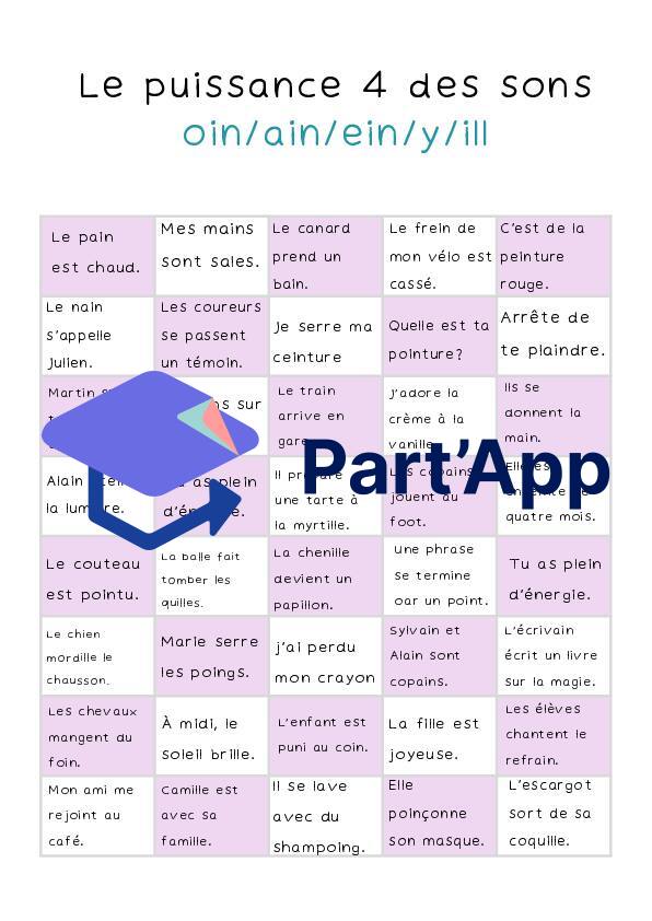 Le puissance 4 des sons oin ain ein y ill - temps 6_2