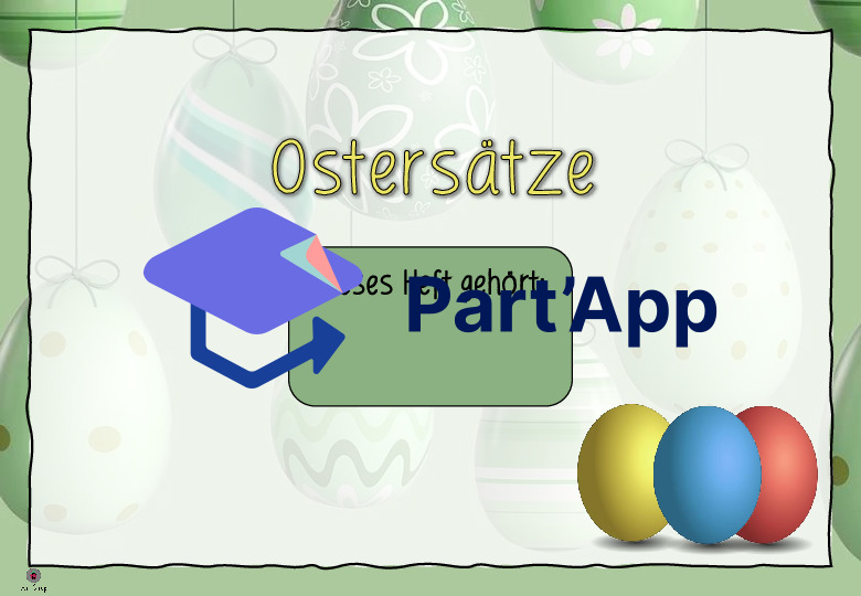 Ostersätze - Schreibe die Sätze fertig_56