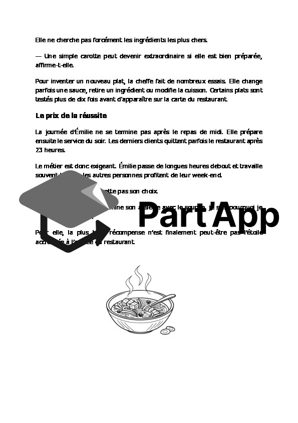 Les cuisines d'un chef étoilé | Compréhension de l'écrit_3