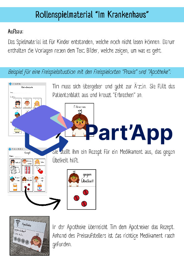Freispiel im Kindergarten: Krankenhaus (Rollenspiel)_12