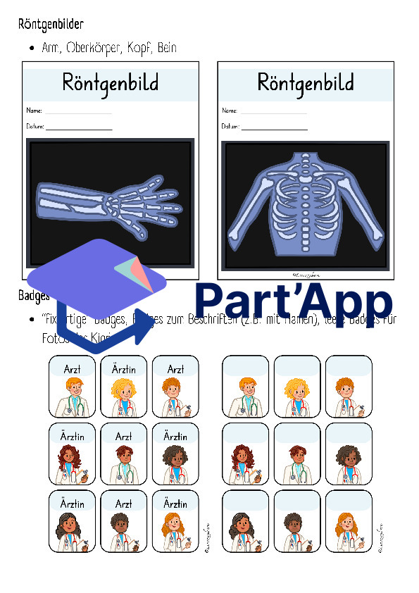 Freispiel im Kindergarten: Krankenhaus (Rollenspiel)_15