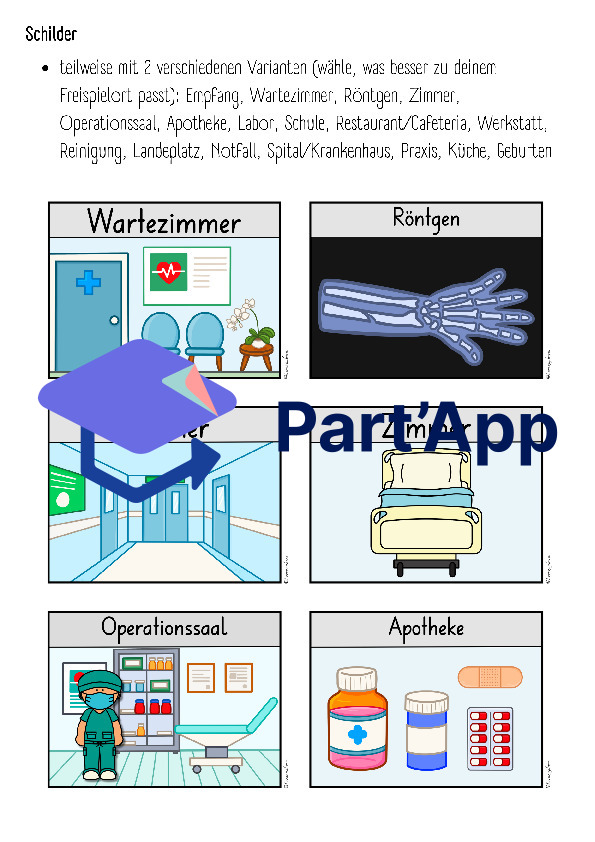 Freispiel im Kindergarten: Krankenhaus (Rollenspiel)_19