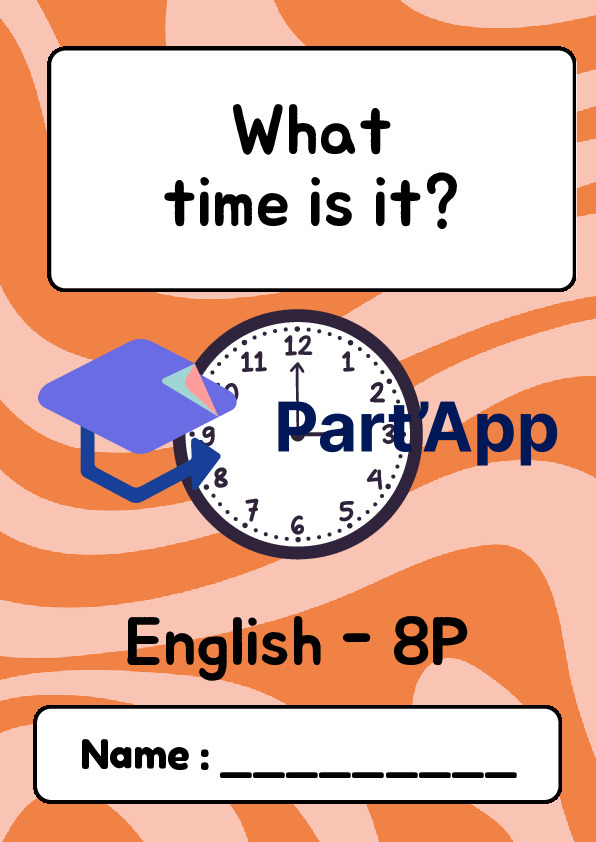 What's the time ? - ANG 8P - Unit 1_2