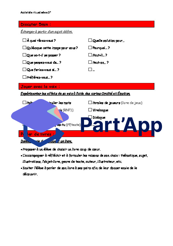 Planification français nouvelle méthodologie Activités ritualisées 3H_2