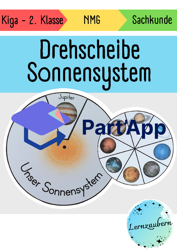 Drehscheibe Sonnensystem (Planeten)_2