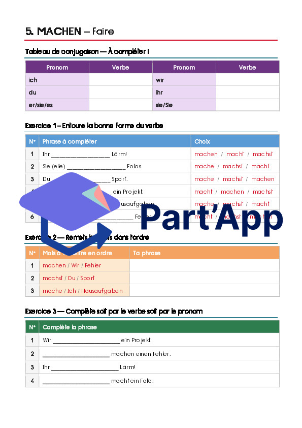 Allemand 7e - Conjugaison_8