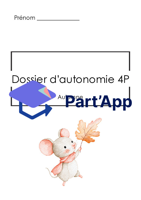 Dossier d'autonomie 4P - Automne_2
