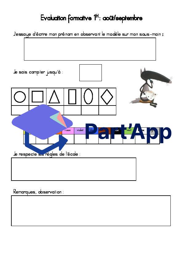 Evaluations périodiques 1H_2