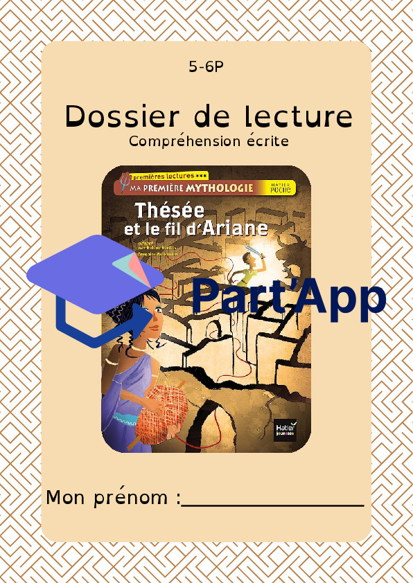 5-6P - Dossier lecture suivie : Thésée et le fil d'Ariane_2