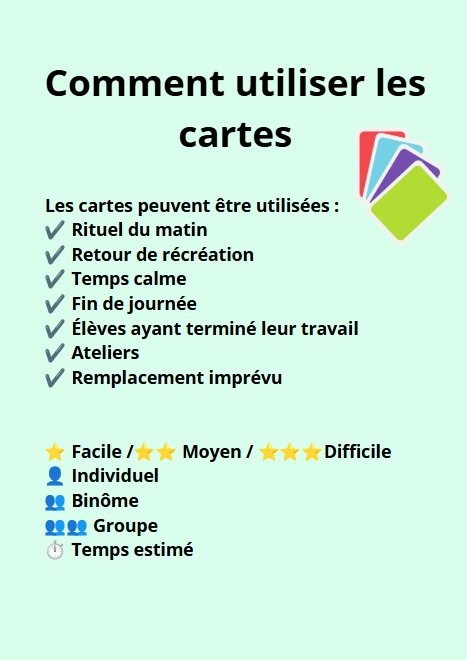 🚀 60 défis rapides pour dynamiser votre classe ! (Cycle 2 – 5H-6H)_4