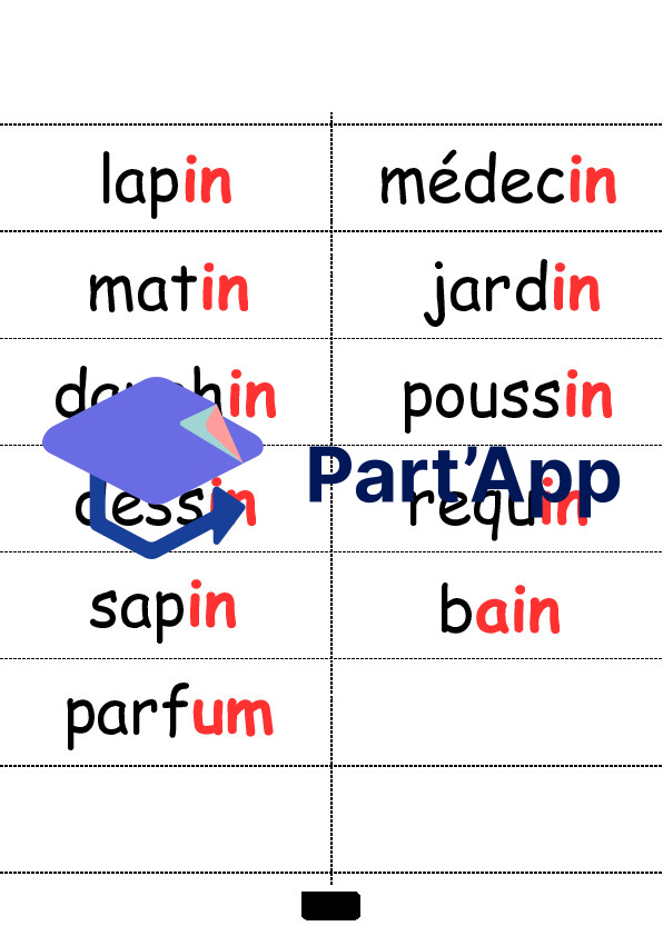 ain/ein/in/im : Étiquettes vocabulaire - Temps 6 (4P)_8