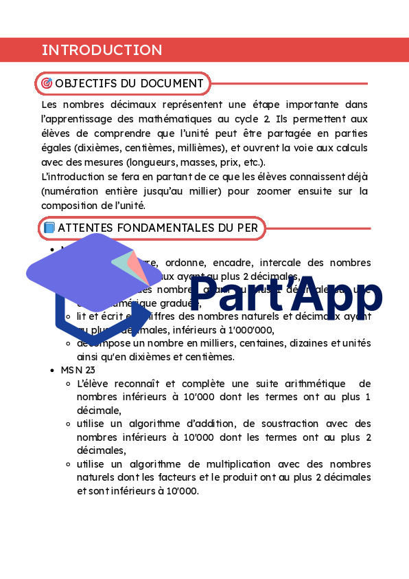 Les nombres décimaux – Séquence clé en main (Cycle 2, PER)_3