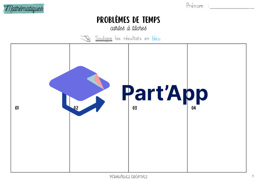 Cartes à tâches - Mesure du temps - 8P_6