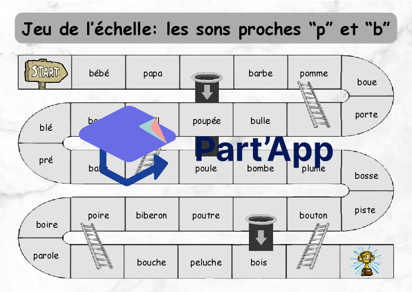 Jeu de l’échelle : les sons proches “p” et “b” (temps 2)_2