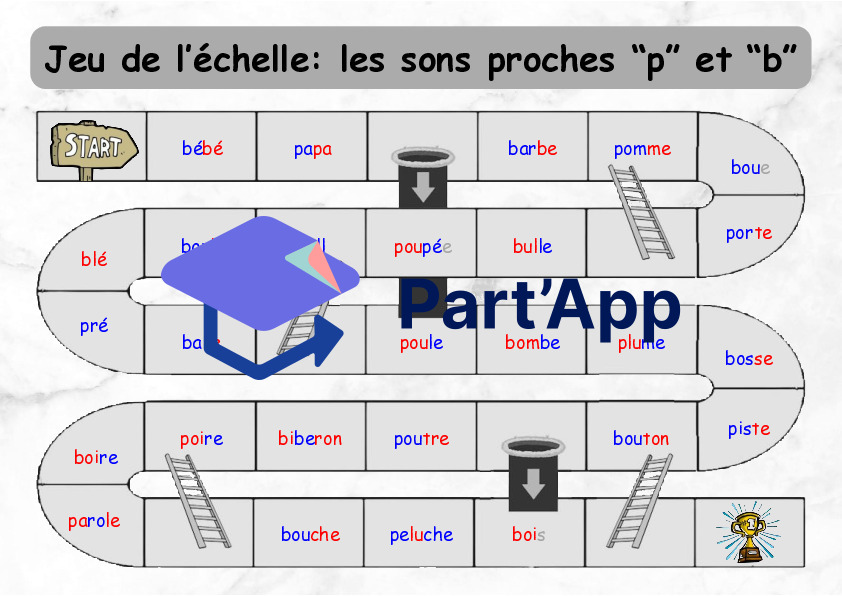 Jeu de l’échelle : les sons proches “p” et “b” (temps 2)_3