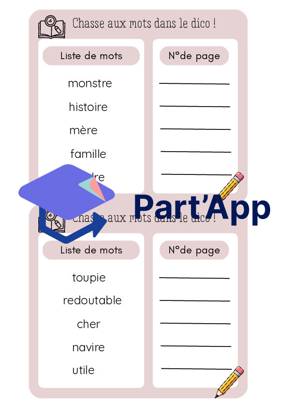 Chasse aux mots dans le dictionnaire ! 🔎📖_6
