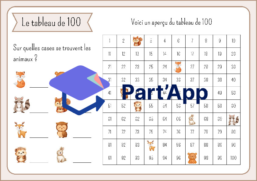 Numération jusqu'à 100_6