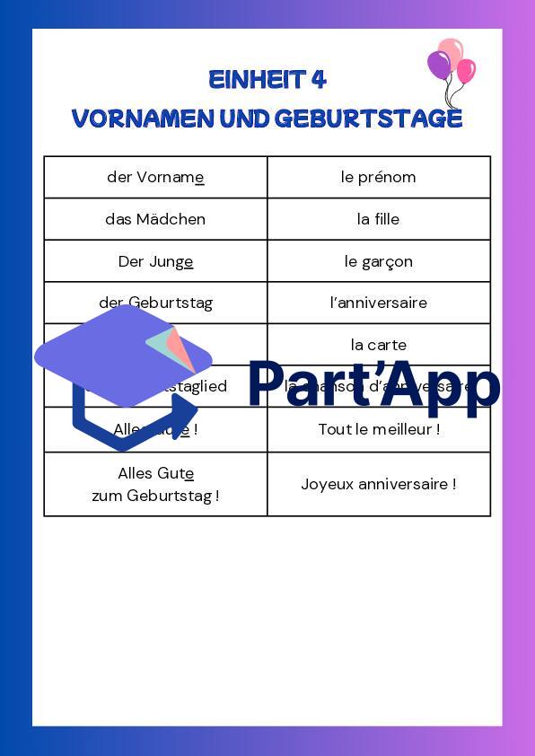 Allemand 5P - Der Grüne Max - Einheit 4_2