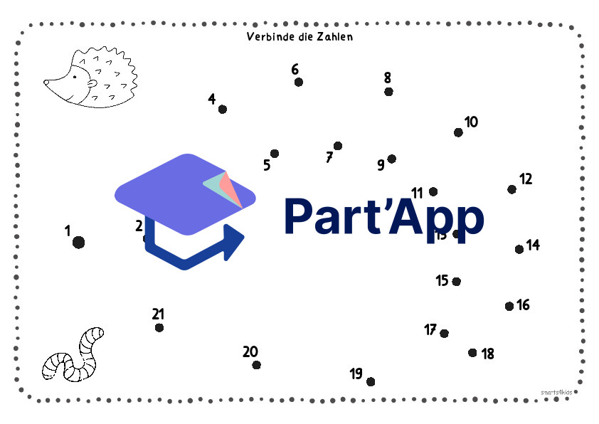 🦔 Hérisson – Automne – Motricité graphomotrice – Labyrinthe – Relier les chiffres_4