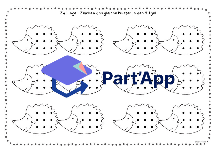 🦔 Hérisson – Automne – Motricité graphomotrice – Labyrinthe – Relier les chiffres_11