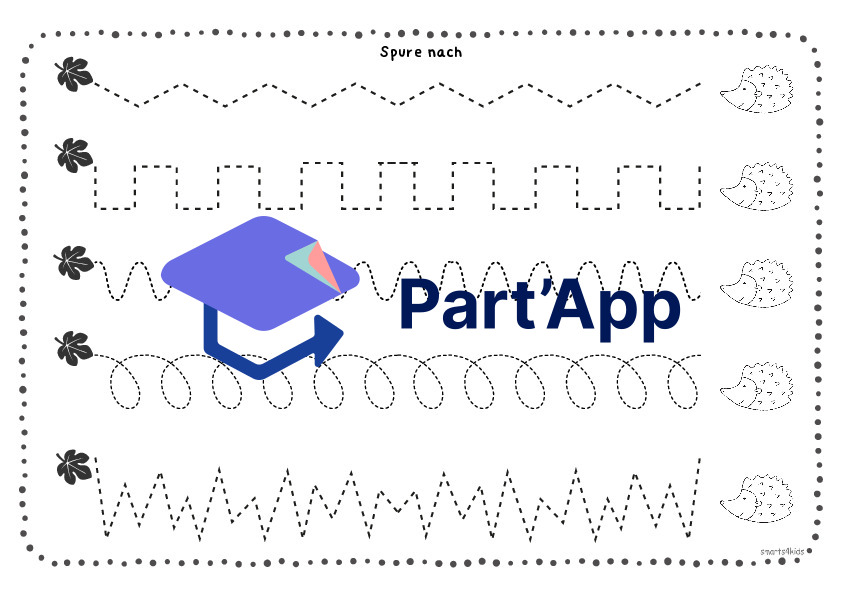 🦔 Hérisson – Automne – Motricité graphomotrice – Labyrinthe – Relier les chiffres_2