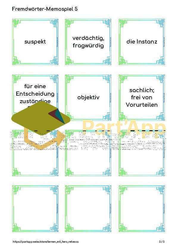 Fremdwörter-Memospiel 5 (Wortschatz)_16