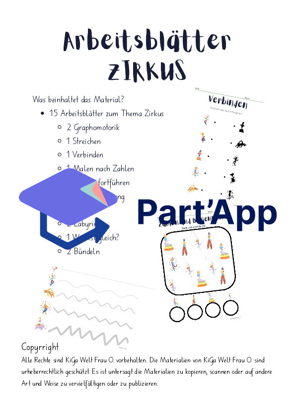 Arbeitsblätter Zirkus_2