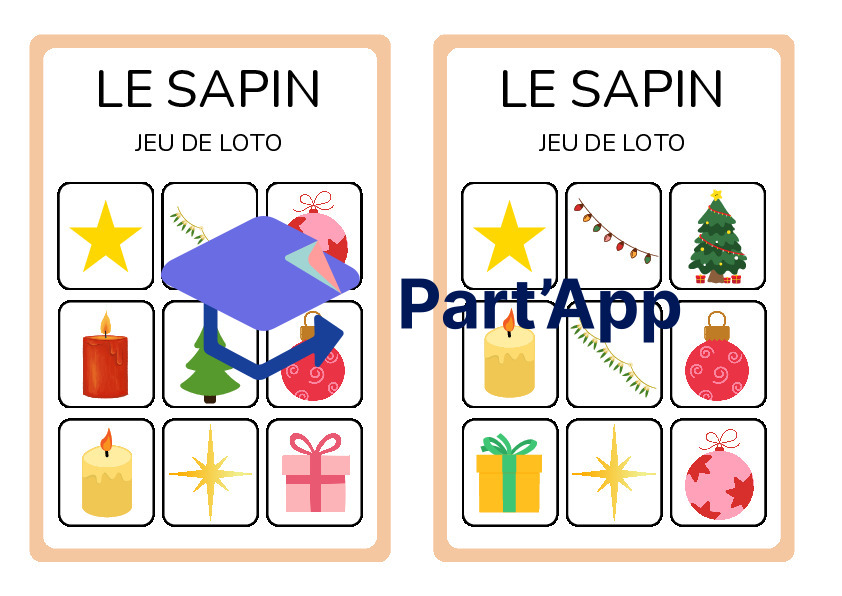 Le sapin de Noël – vocabulaire et jeux 1-2P_4