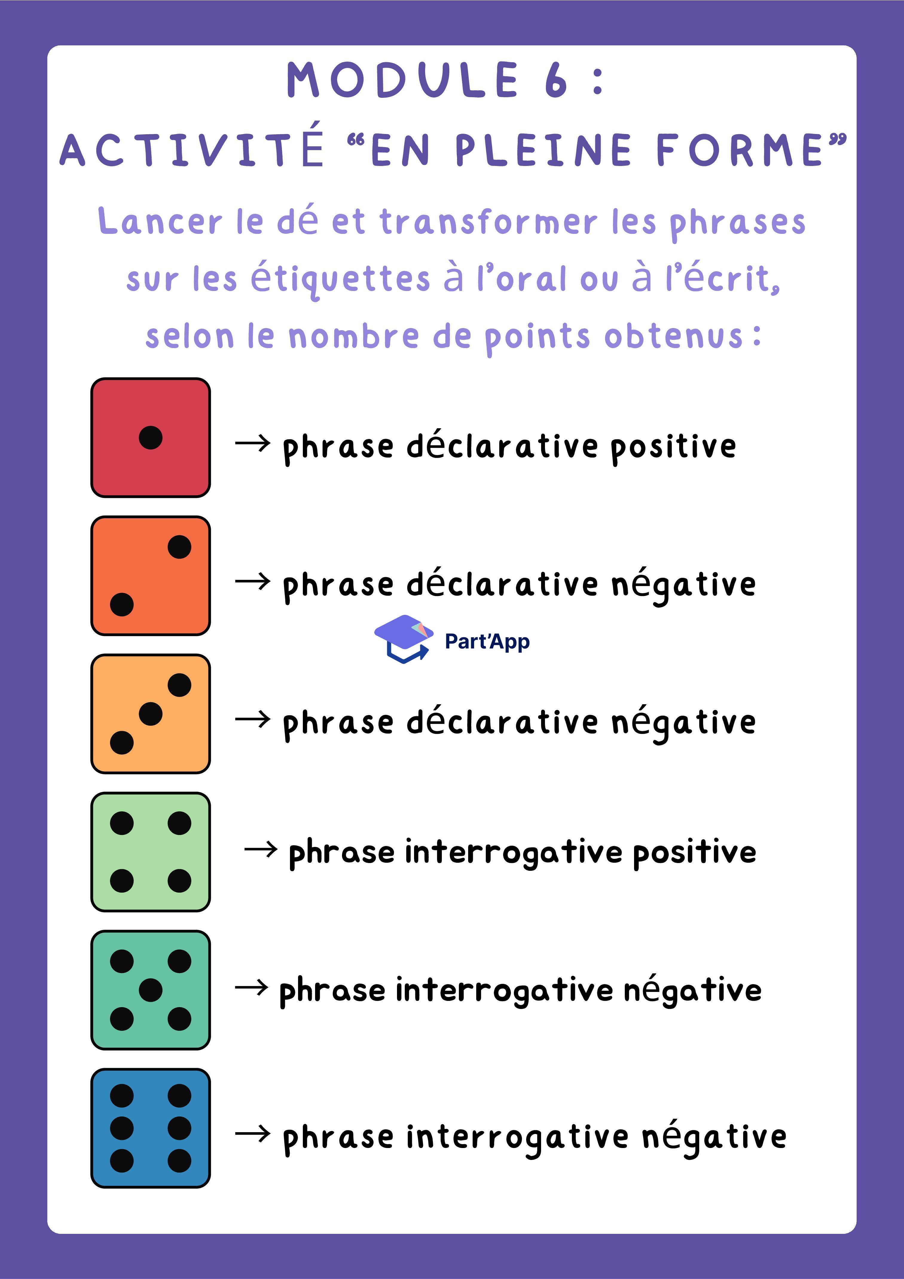 Activité de prolongement module 6 nouveau MER  "en pleine forme" 6H_2