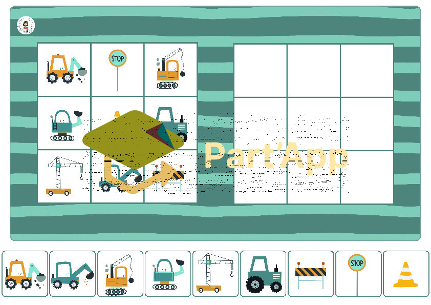 🧭 Grilles 9 cases orientation – Les véhicules_4