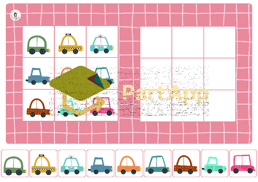🧭 Grilles 9 cases orientation – Les véhicules_8
