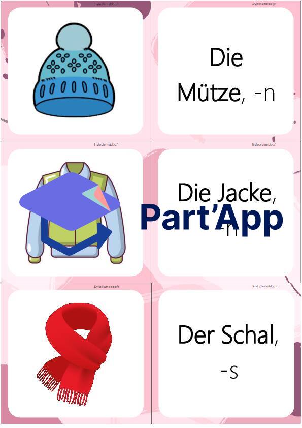 Mémory – Les vêtements en allemand (A1–A2 / 8H)_5