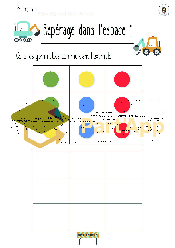 ✨ Fiches gommettes – Repérage spatial – Les véhicules ✨_2