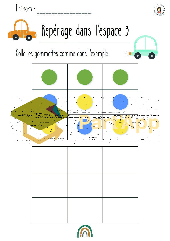 ✨ Fiches gommettes – Repérage spatial – Les véhicules ✨_4