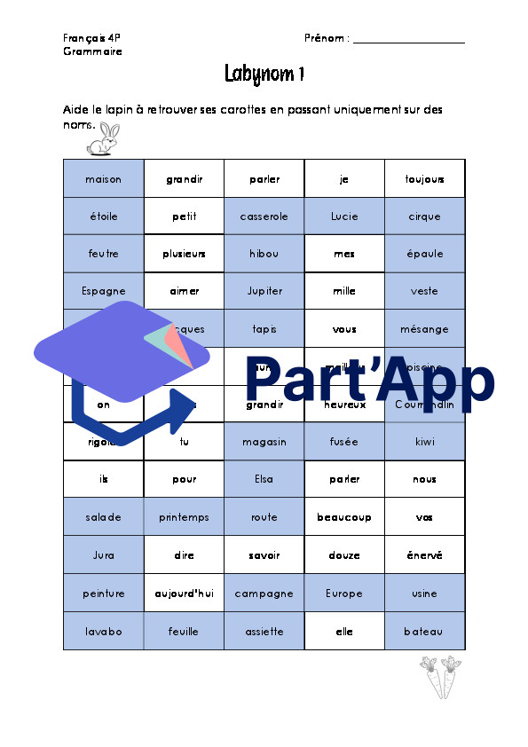 Labyrinthes - classes grammaticales_3