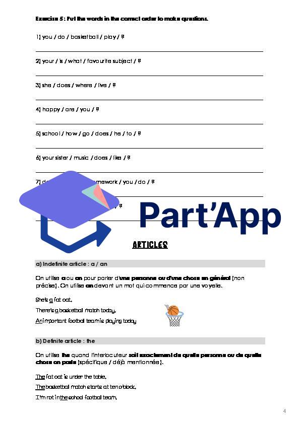 ANGLAIS 8e - Unit 2 : Dossier de grammaire_5