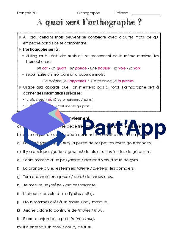 À quoi sert l'orthographe ?_2
