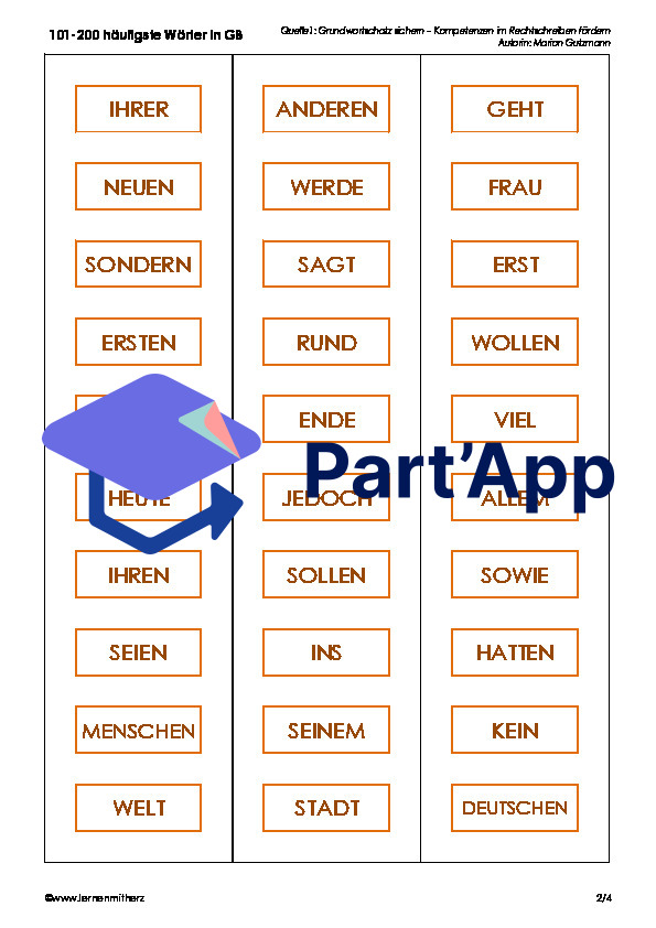 Lesestreifen 101-200 häufigste Wörter (in Grossbuchstaben)_3