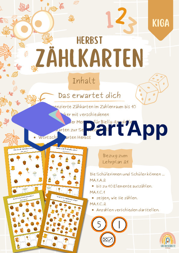 Cartes de comptage automne_71