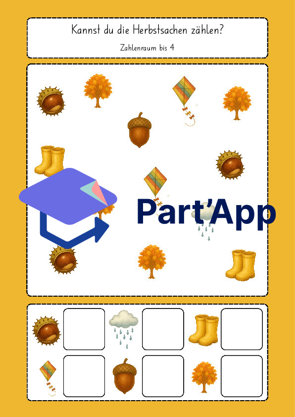 Cartes de comptage automne_74