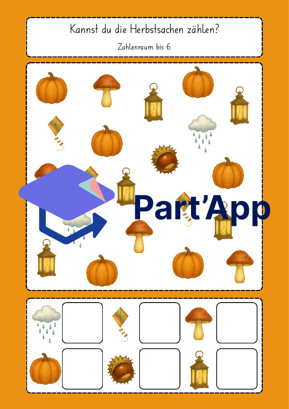 Cartes de comptage automne_76
