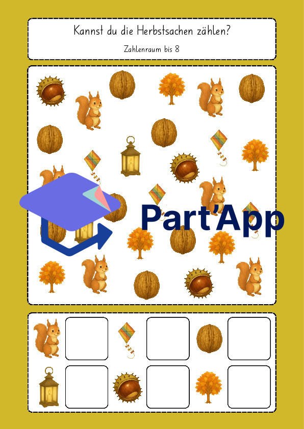 Cartes de comptage automne_77