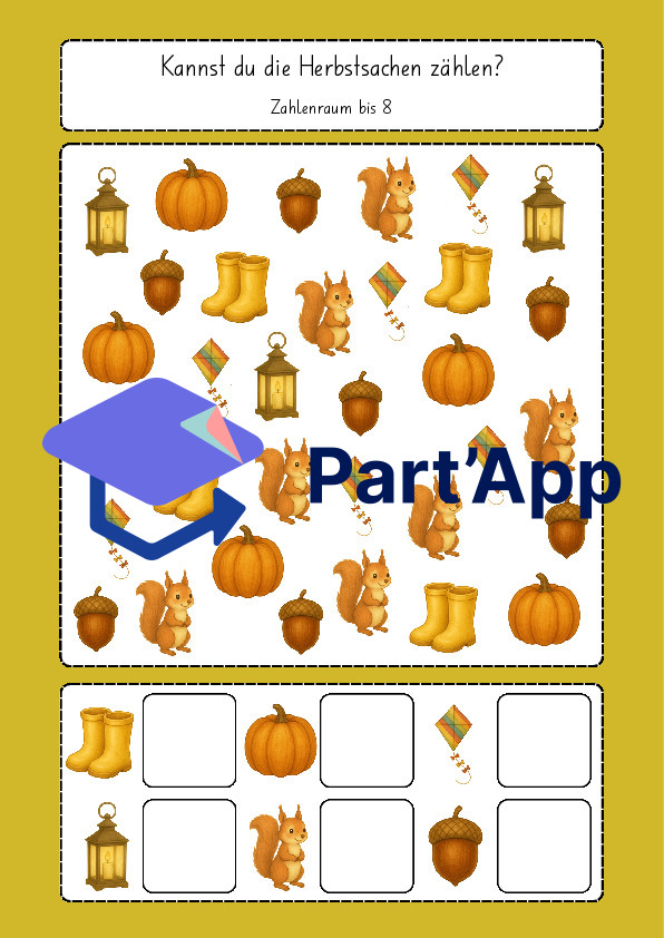 Cartes de comptage automne_78