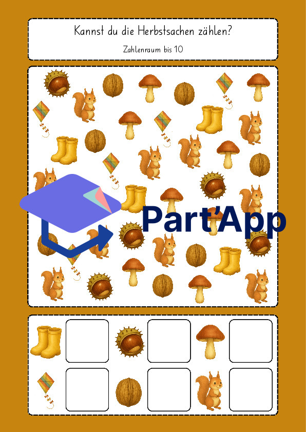Cartes de comptage automne_80
