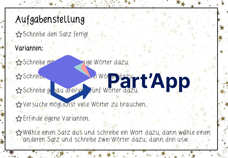 Adventssätze - Schreibe die Sätze fertig_4