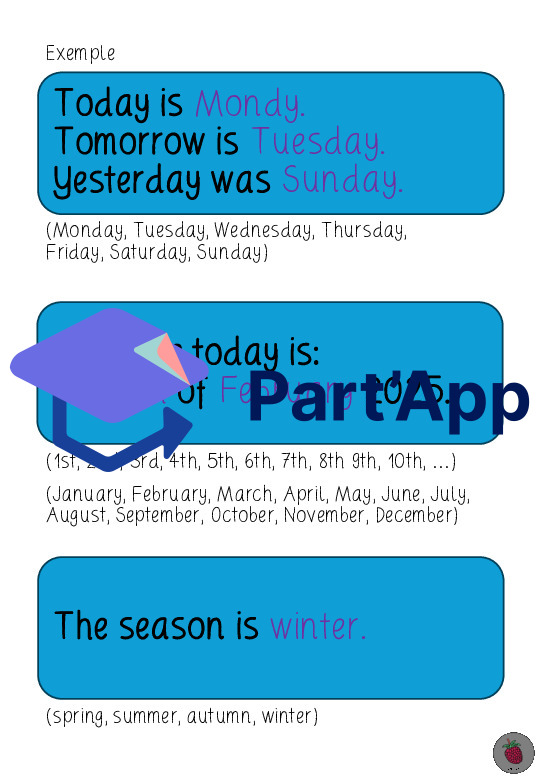 Calendar - What day, month and season is it?_6
